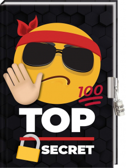 Dagboek met slot - Top Secret per stuk