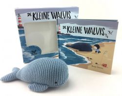 De kleine walvis met walvisknuffel