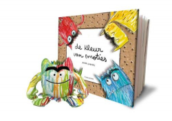 De kleur van emoties. Boek + knuffel