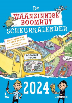 De waanzinnige boomhut scheurkalender 2024
