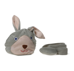 Dierenmuts met staart (haas)