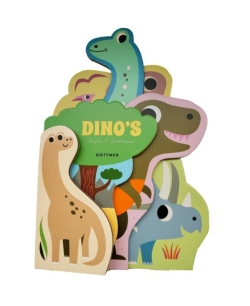 Dino's (3D-kartonboekje)