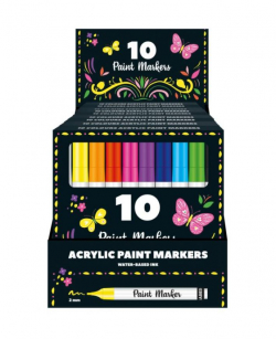 Display 10 stuks paint markers - set van 10