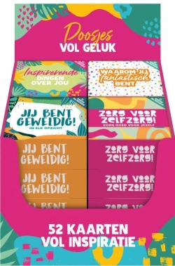 Display Doosjes vol geluk - 4 x 4 ex.