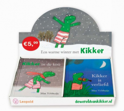 Displaydoosje mini's Kikker in de kou / Kikker is verliefd