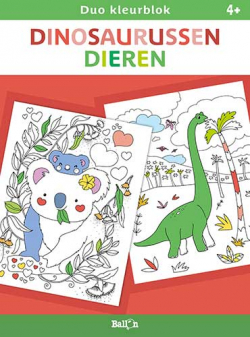 Duo kleurblokken - Dinosaurussen en dieren