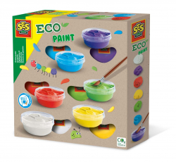 Eco plakkaatverf (6 kleuren)