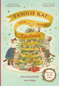 Familie Kat viert samen Kerstmis