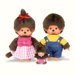 Familie Monchhichi (set/20cm)