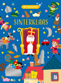 Foliestickerboek met uitkap: Sinterklaas