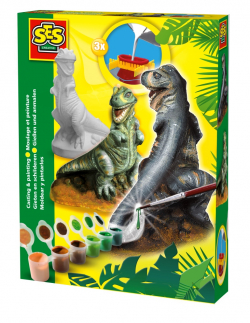 Gieten en schilderen - T-Rex