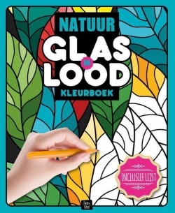 Glas-in-lood kleurboek - Natuur