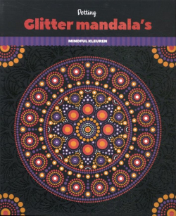 Glitterkleurboek mandala's - Dotting