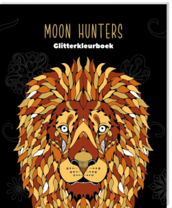 Glitterkleurboek Ultimate Black Edition - Moon Hunters