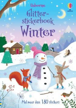 Glitterstickerboek - Winter