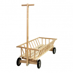 Houten bolderkar