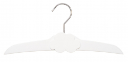 Houten kledinghanger wolk (3 st.)