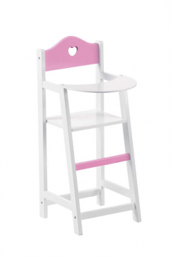 Houten poppenstoel