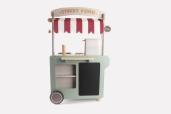 Houten streetfood kraam