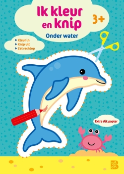 Ik kleur en knip: Onder water