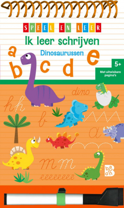 Ik leer schrijven Dinosaurussen (uitwisbaar)