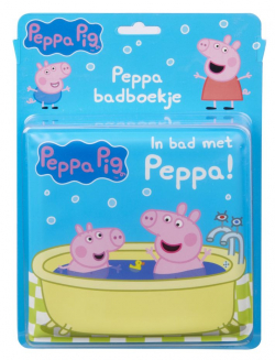 In bad met Peppa! (badboekje)