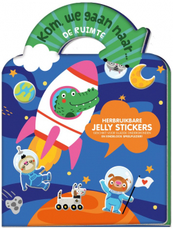 Jelly Stickerboek - Kom, we gaan naar de ruimte