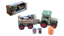 Jouéco® - Fien & Teun Tractor met accesoires