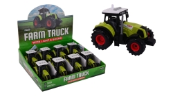 Junior Farming tractor frictie met licht en geluid