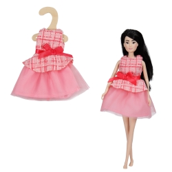 Jurk Gala voor modepoppen 29 cm
