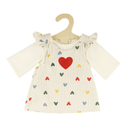 Jurk met t-shirt Confetti Hart (28-35cm)