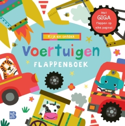 Kijk en ontdek -Voertuigen flappenboek