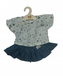 Kledingset Lily sweet dots