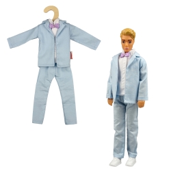 Kledingset Smoking voor modepoppen 29 cm