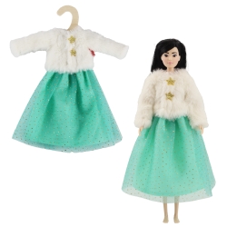 Kledingset Yuki voor modepoppen 29 cm