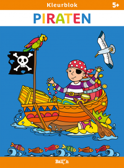 Kleurblok Piraten