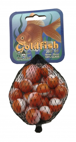 Knikkers goldfish 20+1