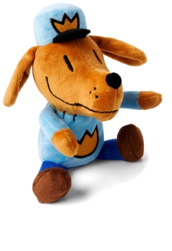 Knuffel Dog Man (24cm)