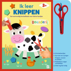 Knutselboek met schaartje: Boerderij