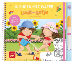 Luuk en Lotje- Het is zomer! - Kleuren met water