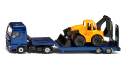 MAN truck met graaflaadcombinatie