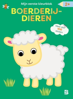 Mijn eerste kleurblok - Boerderijdieren