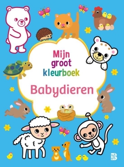 Mijn groot kleurboek: Babydieren