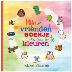 Mijn vriendenboekje om in te kleuren