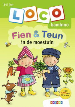 Oefenboekje Loco Bambino - Fien & Teun in de moestuin