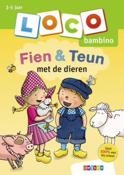 Oefenboekje Loco Bambino - Fien & Teun met de dieren