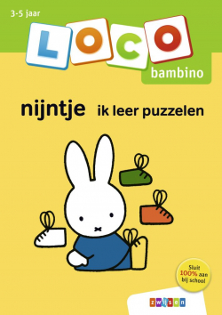 Oefenboekje Loco Bambino - nijntje ik leer puzzelen
