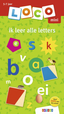 Oefenboekje Loco Mini - Ik leer alle letters