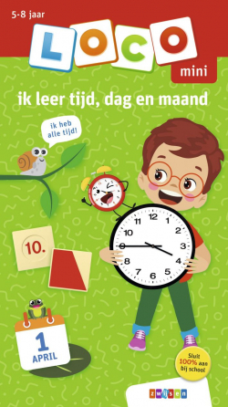 Oefenboekje Loco Mini - ik leer tijd, dag en maand