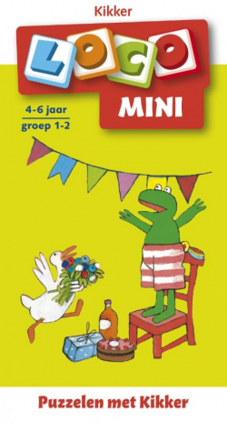 Oefenboekje Loco Mini - Puzzelen met Kikker
